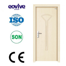 modern Eco-friendly material pvc flat doors